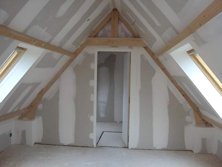 Travaux d'aménagement des combles Auray